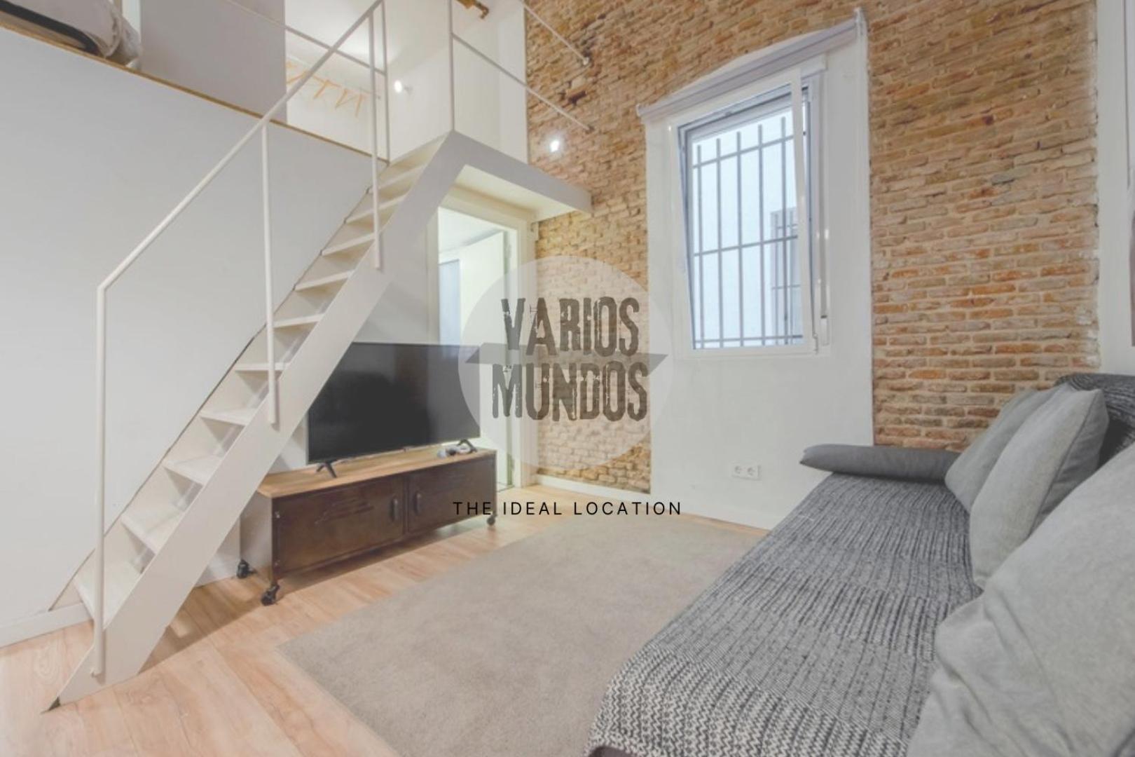 Cozy Loft En Chamberi Calle Ponzano Apartment Madrid Luaran gambar